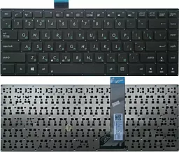 Клавіатура для ноутбуку Asus X441 series без рамки чорна