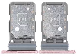 Слот (лоток) SIM-карти Samsung Galaxy S21 FE G990 / Galaxy S21 5G G991 Dual Sim Original Phantom Pink