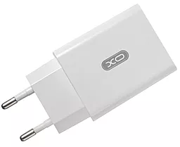 Сетевое зарядное устройство с быстрой зарядкой XO L36 18w QC3.0 home charger white