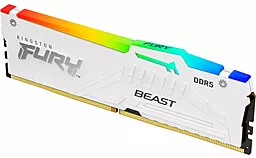 Оперативная память Kingston Fury 16 GB DDR5 5200 MHz Beast RGB EXPO White (KF552C36BWEA-16)