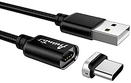 Кабель USB Avantis AC95t MagJet 15w 3a USB Type-C cable black
