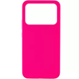 Чехол Lakshmi Silicone Cover Full Camera для Xiaomi Poco X6 Pro Barbie pink