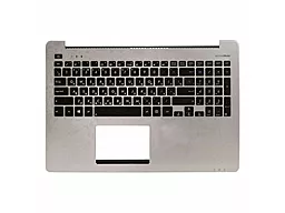 Клавиатура для ноутбука Asus K551 S551 V551 series Keyboard+передняя панель черная