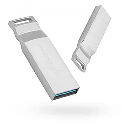 Флешка Exceleram 128GB U2 Series USB 3.1 Gen 1 (EXP2U3U2S128) Silver - миниатюра 4