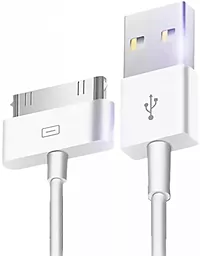 Кабель USB Walker C115 30-pin USB Cable for iPhone 4/4s White