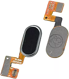 Зовнішня кнопка Home Meizu M3 Note (10 pin) зі шлейфом Black
