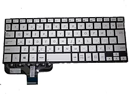 Клавіатура для ноутбуку Asus UX301LA UX301LN  Silver