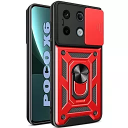 Чехол BeCover Military для Xiaomi Poco X6  Red (711009)