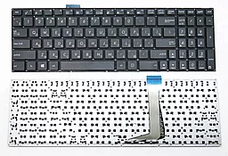 Клавіатура для ноутбуку Asus E502MA E502SA series без рамки чорна