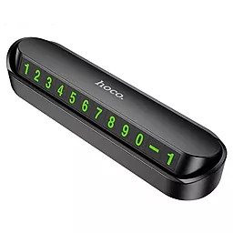 Автовізитка Hoco DPH01 / Black - фото Автовізитка Hoco DPH01 / Black