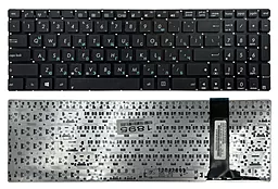 Клавиатура для ноутбука Asus N56 N56V N76 N76V N550 N750 Q550 R501 R750 без рамки, прямой Enter, Original