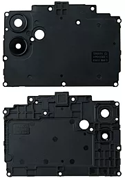 Стекло камеры Samsung Galaxy A04 A045 с рамкой для материнской платы Black