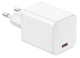 Сетевое зарядное устройство с быстрой зарядкой 4U GaN 45W USB-C fast charger white (YD-45LC1(043)) - фото Сетевое зарядное устройство с быстрой зарядкой 4U GaN 45W USB-C fast charger white (YD-45LC1(043))