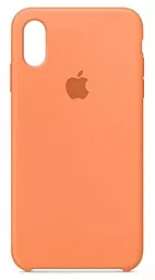 Чохол Apple Silicone Case PB для Apple iPhone XR Papaya