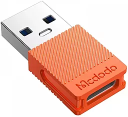 Адаптер-переходник McDodo M-F USB-A 3.0 -> USB Type-C Orange (OT-6550)