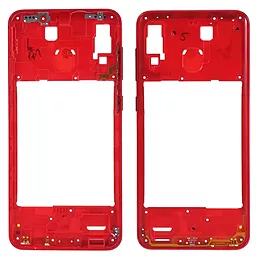 Рамка корпусу Samsung Galaxy A20 A205 Red