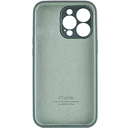 Чехол Silicone Case Full Camera для Apple iPhone 13 Pro Pine Green - миниатюра 2