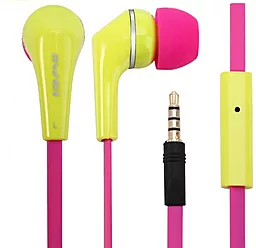 Навушники Awei ES-Q7i Yellow