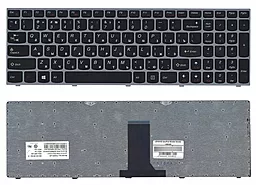Клавіатура для ноутбуку Lenovo IdeaPad B5400 M5400 Frame silver