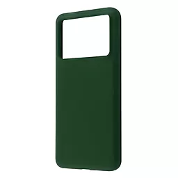 Чехол Wave Full Silicone Cover для Xiaomi Poco X6 Pro 5G  cyprus green