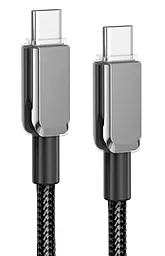 Кабель USB PD XO NB-Q250B 60w USB Type-C - Type-C cable black