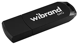 Флешка Wibrand Mink 64Gb Black (WI2.0/MI64P4B)
