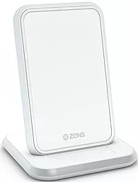 Беспроводное (индукционное) зарядное устройство быстрой QI зарядки Zens 2a wireless charger white (ZESC13W/00)