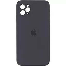 Чохол Silicone Case Full Camera Square для Apple iPhone 11 Pro Dark Gray