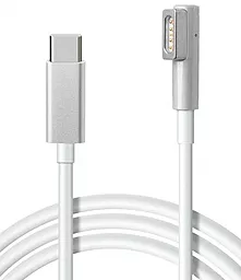 Кабель USB Elements для Apple MacBook Type-C to MagSafe 1 L-shaped Port 100W Cable White (EL-C-M)
