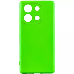 Чохол Lakshmi Silicone Cover Full Camera для Xiaomi Poco X6 Pro  Neon Green