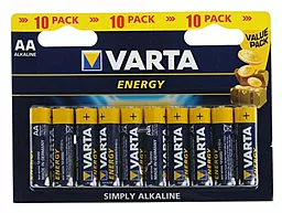 Батарейки Varta AA/LR6 Energy ALKALINE 10шт