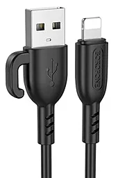 USB Кабель Borofone BX91 12w 2.4a Lightning cable black