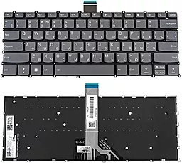 Клавиатура для ноутбука Lenovo IdeaPad Pro 5-14 series с подсветкой клавиш без рамки Black