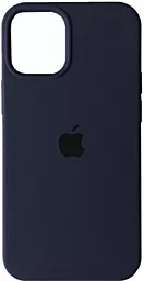 Чехол Silicone Case Full для Apple iPhone 14 Pro Midnight Blue
