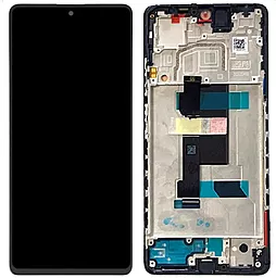 Дисплей Xiaomi Redmi Note 12 Pro 5G з тачскріном і рамкою, оригінал, Black