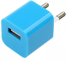 Сетевое зарядное устройство Siyoteam VD05 1a home charger cube blue