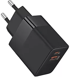 Сетевое зарядное устройство 4U AlterGaN 30w USB-C/USB-A ports fast charger black (PAAG301U1CB) - фото Сетевое зарядное устройство 4U AlterGaN 30w USB-C/USB-A ports fast charger black (PAAG301U1CB)