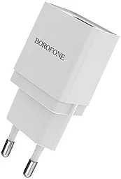 Сетевое зарядное устройство Borofone BA19A Nimble 1a home charger white