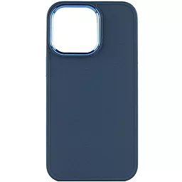 Чохол Epik TPU Bonbon Metal Style для Apple iPhone 13 Pro Max (6.7") Синій / Denim Blue