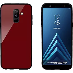 Чохол Intaleo Real Glass Samsung A605 Galaxy A6 Plus 2018 Red (1283126488399)