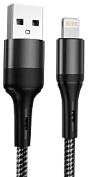 USB Кабель Jellico Jellico A20 12w 3.1a Lightning cable black