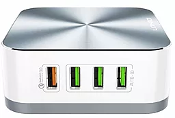 Сетевое зарядное устройство с быстрой зарядкой LDNio A8101 50w QC3.0 8xUSB-A ports charger white