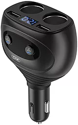 Автомобільний зарядний пристрій XO CC41 15w 2xUSB-A ports car charger black