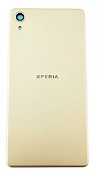 Задня кришка корпусу Sony Xperia X Performance F8131 / F8132 зі склом камери Rose Gold