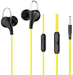 Навушники Nomi NHS-141 Black/Yellow