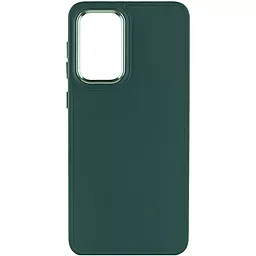 Чехол Epik TPU Bonbon Metal Style для Samsung Galaxy A35 Army Green