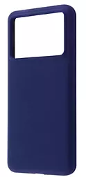 Чехол Wave Full Silicone Cover для Xiaomi Poco X6 Pro 5G  midnight blue