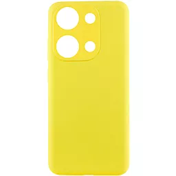 Чехол Lakshmi Silicone Cover Full Camera для Xiaomi Redmi Note 13 Pro 4G Yellow