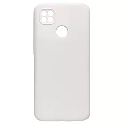 Чехол Silicone Case Original для Xiaomi Redmi 10A White