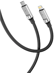 USB PD Кабель XO NB-Q252A 27w 3a USB Type-C - Lightning cable black